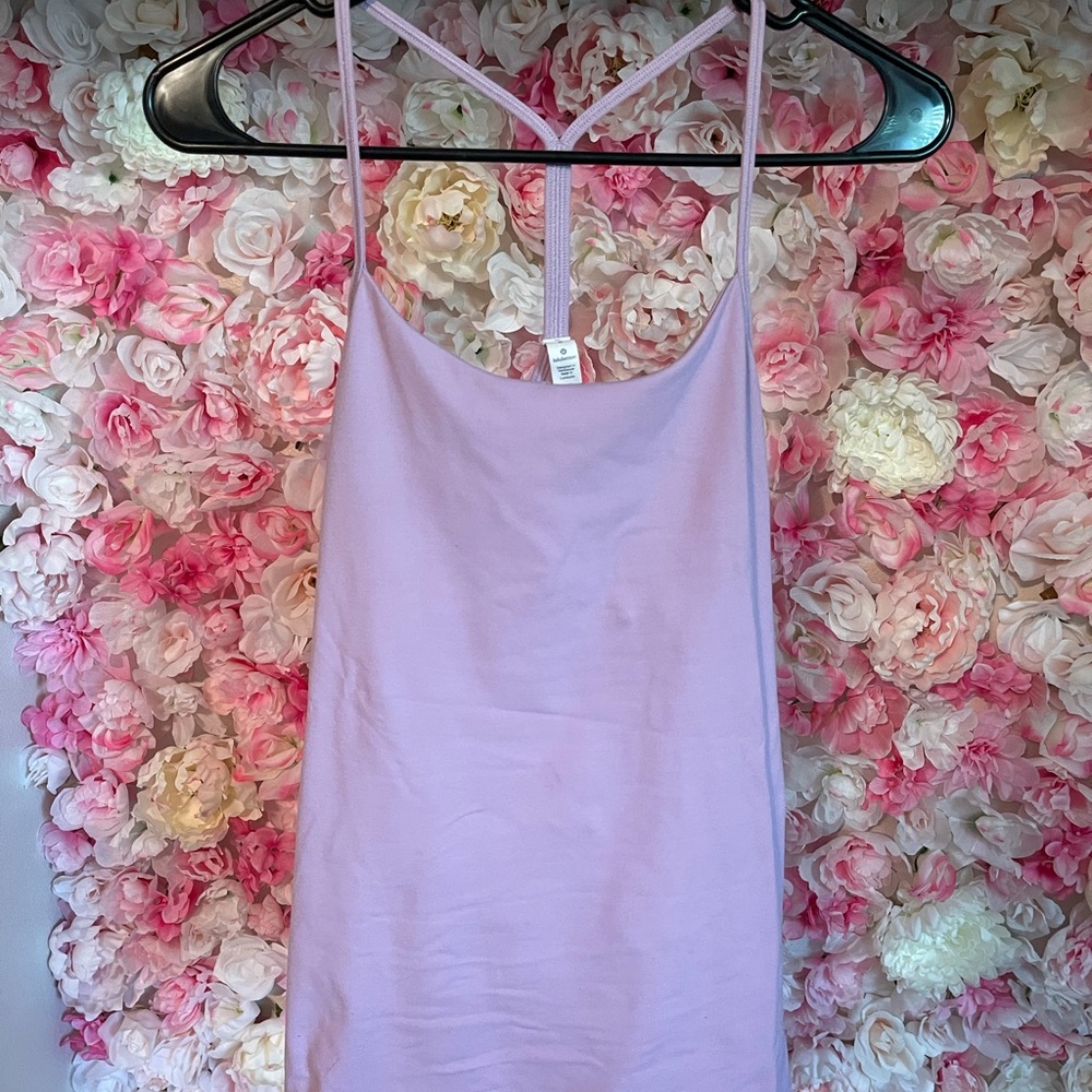 Lululemon Power Y Tank Lilac